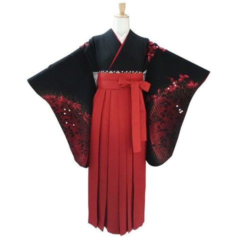 Black Kimono Traditional, Kimono Traditional, Furisode Kimono, Japanese Traditional Clothing, Kimono Japan, Traditional Japanese Kimono, Kimono Outfit, Formal Wear Women, Kimono Design