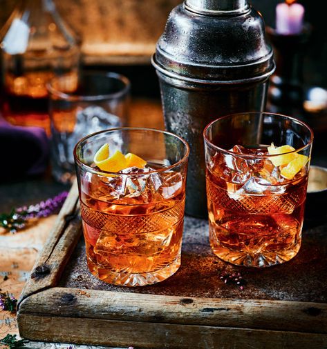 The Flying Scotsman cocktail recipe | Sainsbury`s Magazine Burns Night Cocktails, Burn's Night, Magazine Recipe, Burns Supper, Whisky Cocktail, Whisky Cocktails, Flying Scotsman, Burns Night, Cooking Advice