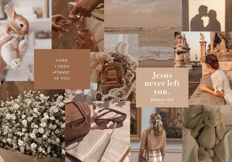 collage of brown images including flowers bible quotes, ocean, destinations, art, rabbit, and a couple. Wallpaper Backgrounds Quotes Aesthetic, Christian Quotes Desktop Wallpaper, Macbook Wallpaper Aesthetic Christian, Fall Quotes Aesthetic, Cute Fall Quotes, Fall Earth Tones, Bible Verse Desktop Wallpaper, Notebook Wallpaper, Background Collage