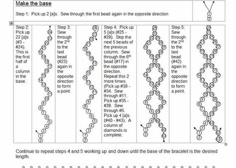 Seed Bead Patterns Free, Beading Netting, Bead Embroidery Patterns, Seed Bead Patterns, Beading Techniques, Bead Weaving Patterns, Beaded Jewelry Tutorials, Seed Bead Tutorial, Bead Pattern