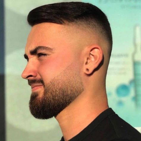 New Beard Style, Faded Beard Styles, Men Fade Haircut Short, Short Hair With Beard, Beard And Mustache Styles, Mens Hairstyles With Beard, Beard Styles Short, Beard Haircut, Gents Hair Style