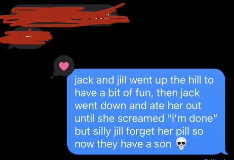 Jack And Jill Went Up The Hill, Jack Off Jill, Jack And Jill, Go Up, The Hill, Make Sense, Sense, Funny, Pins