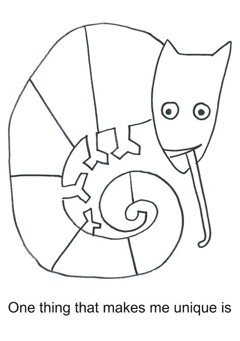 unique Coloring Page Eric Carle Activities Preschool, Eric Carle Art, Mixed Up Chameleon, Eric Carle Activities, Fairy Tales Preschool, Home Daycare Ideas, Ice Cream Swirl, Chameleon Art, Preschool Art Projects