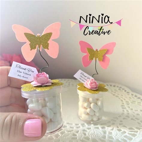 Pink Birthday Party Decorations, Luxury Baby Shower, Butterfly Favors, Butterfly Party Decorations, Mermaid Party Favors, Butterfly Birthday Party, Girls Party Favors, Butterfly Baby Shower, Minnie Mouse Birthday Party