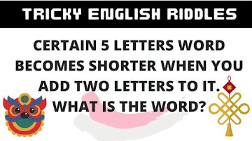 This Puzzle Video contains the Tricky Riddle in the English language for school students. Solving these riddles will help you to improve your thinking ability as well as your English language skills. Try to answer these riddles as quickly as possible. You can ask these tricky fun riddles to your friends. English Riddles With Answers, About English Language, Word Brain Teasers, Lateral Thinking Puzzles, English Riddles, Puzzle Video, Brain Yoga, Connecting Words, What Am I Riddles