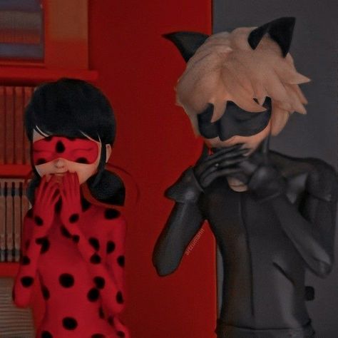 Adrienette Aesthetic, Ladynoir Aesthetic, Miraculous Ladybug Ladybug, Miraculous Miraculous, Catnoir And Ladybug, Ladybug Wallpaper, Miraculous Wallpaper, Marinette Dupain Cheng, Miraculous Characters