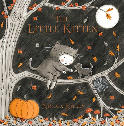 Four Cozy Picture Books for Fall Poses Manga, Monochromatic Color Palette, Halloween Stories, Halloween Adventure, Special Halloween, Art Manga, Cat Pumpkin, Afraid Of The Dark, Halloween Books