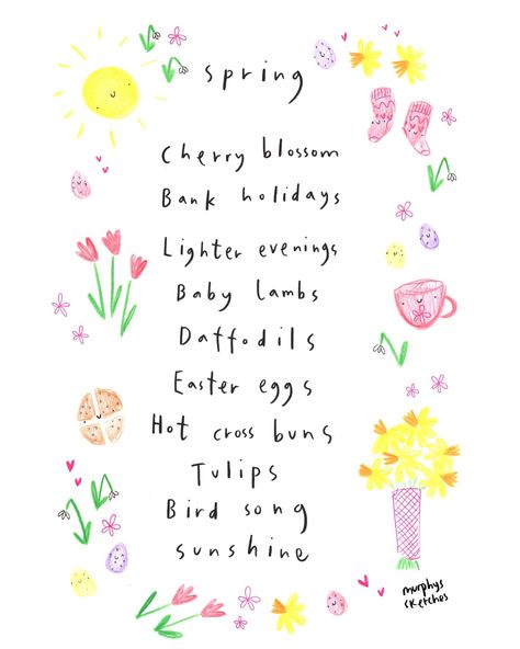 Today is officially the first day of spring 😍🌸☀️🌱 Sunny days are on their way, finally. (You can buy a print or a card of this one on my website search spring ☺️) Day Journal, First Day Of Spring, Spring Day, Journal Ideas, First Day, My Website, Sunny Days, Me Quotes, Bullet Journal