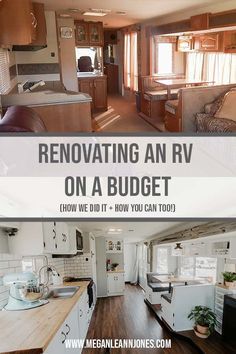 Farmhouse Rv, Renovated Rv, Motorhome Remodel, Camper Diy, Rv Interior Remodel, Camper Reno, Camper Trailer Remodel, Vintage Camper Remodel, Rv Renovation