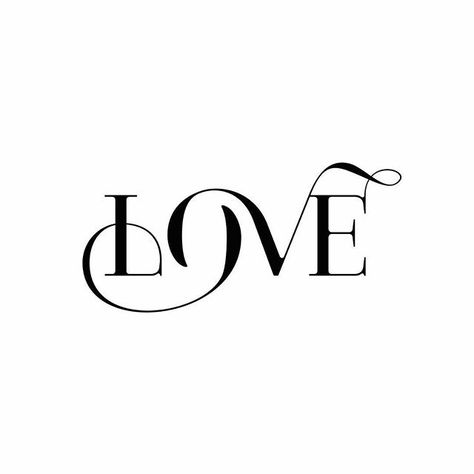 Love Trendy Fonts, Logo Minimalista, The Word Love, Typography Love, Graphic Design Blog, Graphic Design Fonts, Stylish Fonts, Word Love, Typography Graphic