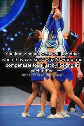 Me and my best friend or as I should say my sister Cheer Base, Cheer Hacks, Cheerleading Quotes, Cheerleading Cheers, Allstar Cheerleading, Cheerleading Stunt, Cheer Workouts, Cheerleading Team, Cheer Stunts