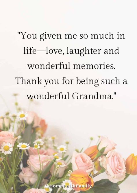 109 Best Happy Mothers Day Quotes For Grandma In 2023 - Home Faith Family Grandmas Love Quotes, Happy Birthday Grandma Quotes Funny, Cute Grandma Quotes, Mothers Day Quotes For Grandma, Great Grandma Quotes, Quotes About Grandmas, Best Grandma Quotes, Happy Birthday Grandma Quotes, Quotes For Grandma