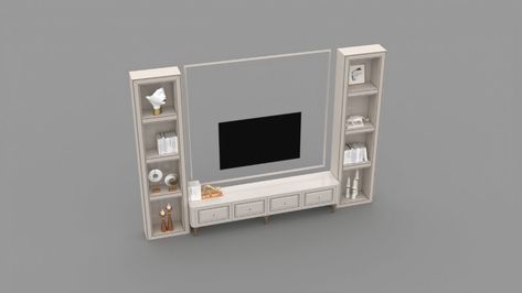 Sims 4 Cc Tv Cabinet, Sims 4 Tv Cabinet, Sims 4 Cc Furniture Tv, Sims 4 Tv Stand, Sims 4 Cc Tv Stand, Sims 4 Tv Cc, Sims4 House, Tv Stand With Led Lights, Cc Packs