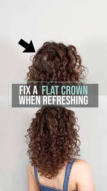 How To Use A Pick For Curly Hair, Day 3 Curly Hair Refresh, Refresh Curly Hair Next Day, Second Day Curly Hair Refresh, 2nd Day Curly Hair Refresh, Bowl Method Curly Hair, How To Refresh Curly Hair, Refreshing Curly Hair, Refresh Curly Hair