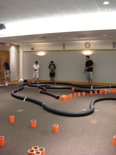 RC Racing Remote Control Car Birthday Party Ideas, Rc Birthday Party Ideas, Remote Control Car Track Ideas, Rc Car Birthday Party Ideas, Monster Truck Activities, Truck Activities, Kindergarten Pe, Rc Car Track, Nitro Boats