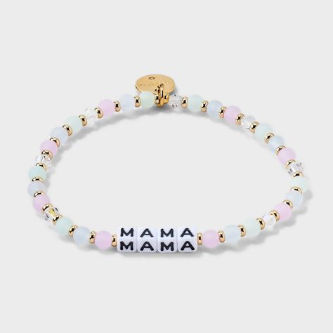 Tagline: Mama magic Description: Professional boo-boo healer, snack dealer, advice giver. Being a mom is a superpower, and you can wear it with pride with our exclusive "Mama" bracelet from Little Words Project®. This heartfelt accessory is the perfect reminder of your strength, love, and incredible journey as a mom. This Little Word™is more than just a bracelet. It’s your key to inspiring a kinder world. Wear your word as long as you need it. When you’re ready, pass it on to someone else who ne Cute Beaded Bracelets, Little Words Project, Mama Bracelet, Mom Bracelet, Moms Bracelet, Your Word, Being A Mom, Clear Stone, Bead Jewellery