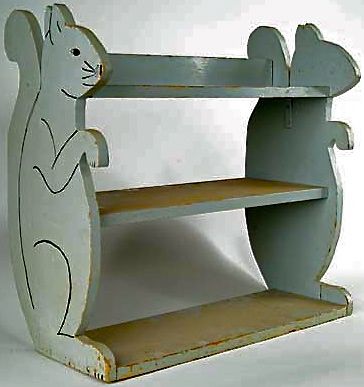 old child's squirrel shelf Squirrel Decor, Vintage Squirrel, Decorating A New Home, Funky Furniture, Antique Toys, Baby Boy Nurseries, Dream House Decor, Kid Spaces, Squirrels