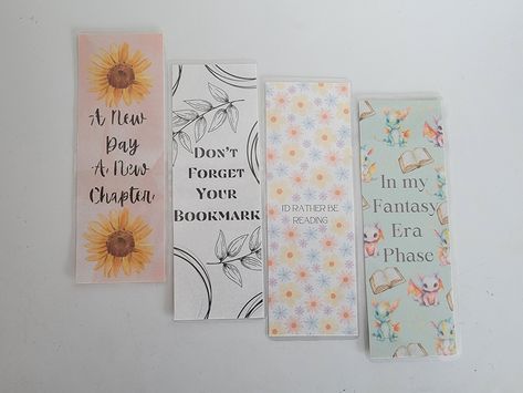 Handmade Cardstock Cutesy Quoted Bookmarks.  These bookmarks are the perfect combo of cutesy and function, with a quote on one side and  pattern on the other, for either yourself or fellow book lovers! - - - - - - - - - - - - - - - - - - - - - - - Every bookmark is designed, printed on cardstock, laminated, and cut by ME. Lines may not always be straight and colors may appear slightly different in person since monitor/printer colors can vary.  - - - - - - - - - - - - - - - - - - - - - - - Feel free to message me with any questions you may have, custom bookmark designs you are interested in, or if you would like to discuss bulk orders.  - - - - - - - - - - - - - - - - - - - - - - - Book Quote Bookmarks, Quotes For Bookmark, Bookmark Ideas With Quotes, Bookmarks Handmade Quotes, Book Mark Quotes, Bookmark Sayings, Cute Bookmark Ideas, Bookmarks With Quotes, Bookmark Quotes