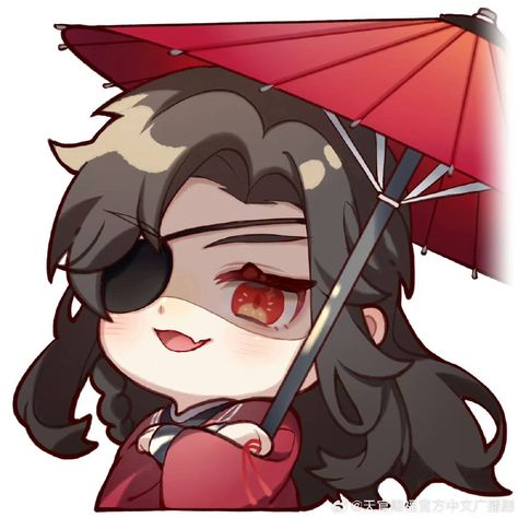 Heaven Official's Blessing, Hua Cheng, Audio Drama, Heaven's Official Blessing, Matching Profile Pictures, Cute Chibi, Anime Chibi, Anime Memes, Aesthetic Anime