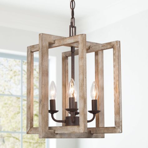 Rustic Island Lighting, Candlestick Chandelier, Chandelier Farmhouse, Cage Chandelier, Rectangular Chandelier, Kitchen Island Chandelier, Lantern Chandelier, Farmhouse Chandelier, Wood Chandelier