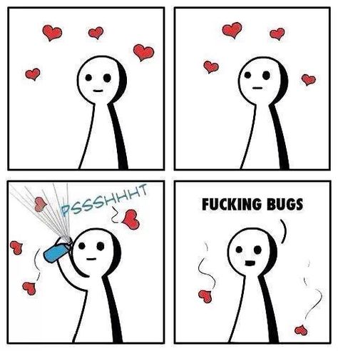 Love bugs Funny P, Humor Grafico, Memes Humor, Funny Valentine, Bones Funny, New Memes, San Valentino, Funny Photos, Funny Images