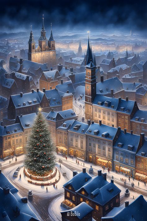 Step into a magical world of Christmas in old towns, adorned with charming festive scenes and vintage cityscapes. Explore my whimsical renditions reminiscent of Paris, New York, London, and more, all bathed in holiday cheer! 🏙️🎅 #OldTownMagic #FestiveCityscapes #WhimsicalArt #HolidayCheer #FantasyCities 🎨 Follow for more enchanting artworks and immerse yourself in the holiday wonderland! 🌟🖼️
#VintageChristmas #OldTownMagic #WhimsicalArt #HolidayCheer #FantasyCities
Follow me @Bobilo_art Vintage Christmas Village, Christmas Towns, Countryside Art, Winter City, City Background, Christmas Town, Fantasy Book, York London, Stitch Ideas