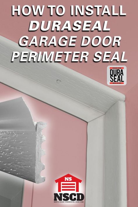 Learn how to install DuraSeal's garage door Perimeter seal with NorthShore's handy video guide! DuraSeal reduces your energy costs by insulating your facility or garage with PVC designed to be flexible and durable in the elements. Save on shipping costs with Coil DuraSeal, which can be rolled for easy transportation. Available in white, sandstone, and black. They can also be painted if desired. See listing here: https://tinyurl.com/3xsvxfzz #Northshore #duraseal #diy #ditgaragedoor #garagedoor Winterize Garage Door, Garage Door Weather Seal, Garage Door Weather Stripping, Garage Door Bottom Seal, Garage Door Seal, Garage Door Maintenance, Door Sealing, Garage Door Insulation, Commercial Door