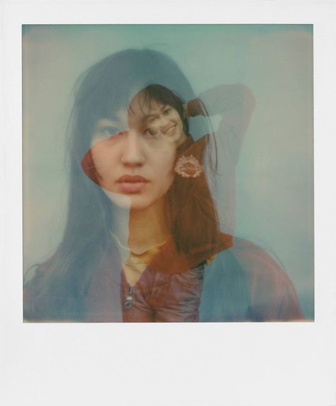 Exposition Photo, Polaroid Photography, Double Exposure Photography, Photo Polaroid, Instant Photography, Self Portrait Photography, Experimental Photography, Multiple Exposure, 사진 촬영 포즈