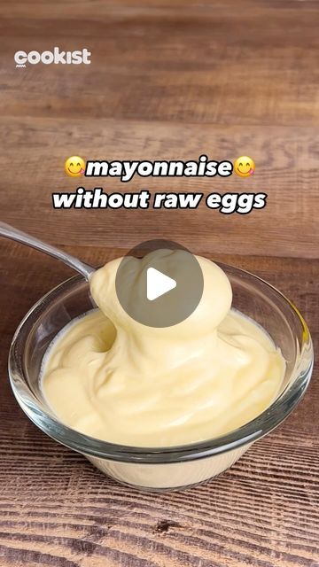 Cookist Wow on Instagram: "No raw eggs here ❌🥚 Save this recipe, and you’ll make a super creamy mayonnaise in no time! 😎  👉INGREDIENTS 2 hard-boiled eggs juice of 1/2 lemon Greek yogurt 150g salt   👉METHOD 1. Blend the hard-boiled eggs with lemon juice, yogurt and salt. 2. You can add 1 tsp of seed oil to get a smoother and creamier texture.  📌If you like to make it more yellow, try adding a pinch of turmeric.  Will you try it? Let us know in the comments👇  #cookistwow #cookistrecipe #recipes #easy #quick #fun #delicious #cooking #baking #tasty #homemade #foodie #foodlover #foodblog #yummy" Homemade Mayo Using Hard Boiled Eggs, Boiled Eggs Mayonnaise, Hard Boiled Egg Mayonnaise Recipe, Homemade Mayo With Hard Boiled Eggs, Boiled Egg Mayonnaise Recipe, Hard Boiled Egg Mayonnaise, Boiled Egg Mayonnaise, Egg Mayo Recipe, Lemon Greek Yogurt