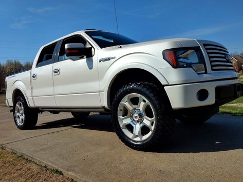 F150 Limited, Lifted Ford Truck, 2011 Ford F150, Lifted Trucks For Sale, Truck Rims, First Time Driver, Custom Consoles, Lifted Ford, Leather Seats