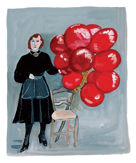 Abstract Example, Maira Kalman, Eva Hesse, Red Balloon, Human Condition, Portrait Inspiration, American Artists, Great Artists, The Guardian