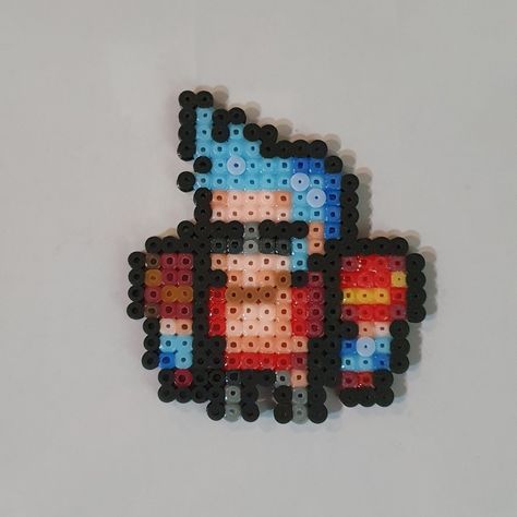 Perler Bead One Piece, One Piece Perler Beads, Pixelart Anime, Franky One Piece, Hama Beads 3d, Hama Art, Easy Perler Beads Ideas, Easy Pixel Art, 8bit Art