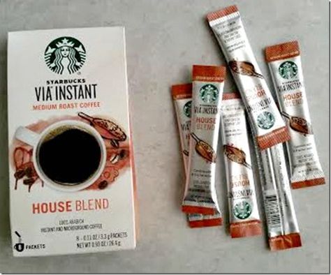 Starbucks Via Instant Coffee Ristretto Coffee, Coffee Flatlay, Coffee Sachets, Coffee Ideas, Coffee Tattoos, Coffee Barista, Coffee Drawing, Coffee Wallpaper, Coffee Benefits