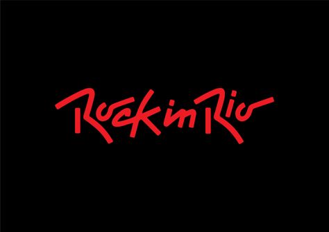 Rock In Rio Logo, Rio Logo, Rock Band Logos, Popular Logos, Mobile Music, Sports Signs, Rock In Rio, Letter Gifts, Business Communication