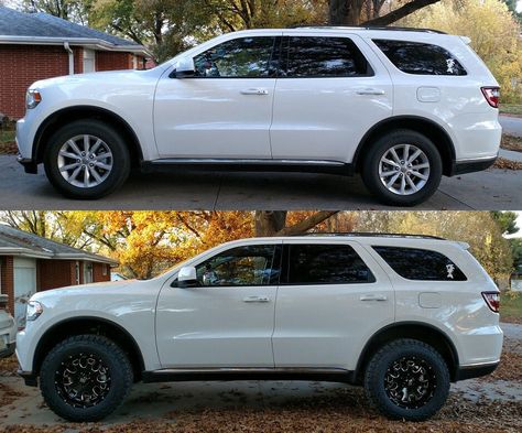 Dodge Durango 33 Inch Tires vs 35" - What Lift and Size to Pick Lifted Dodge Durango, Custom Dodge Durango, Lifted Durango, Dodge Journey Custom, Dodge Durango Lifted, Durango Truck, 2022 Dodge Durango, Lifted Suv, Durango Hellcat