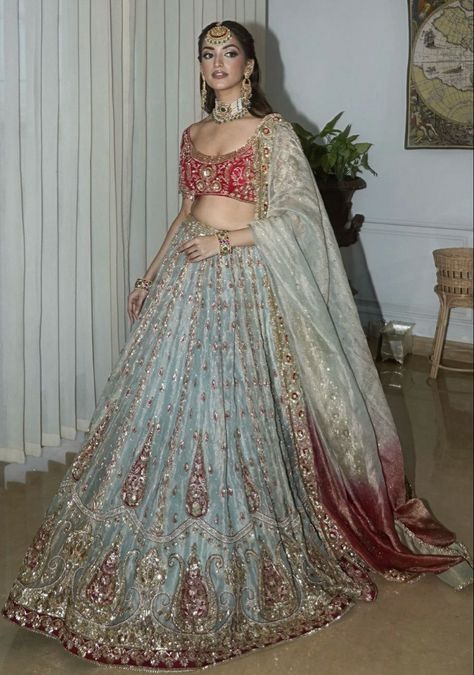 Latest Bridal Lehenga Designs, Bridal Lehenga Designs, Latest Bridal Lehenga, Wedding Lehenga Designs, Lehenga Designs Simple, Indian Bride Outfits, Bridal Lehenga Collection, About History, Traditional Indian Dress