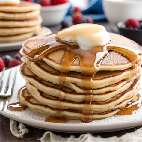 IHOP Pancakes Copycat Copycat Pancakes, Copycat Pancake Recipe, Ihop Pancake Recipe, Ihop Pancake Recipe Copycat, Soft Breakfast, Ihop Pancakes, Pancakes Fluffy, Healthy Chicken Salad Recipe, Gluten Free Peanut Butter