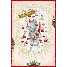 Tatty Teddy Hanging Baubles Me To You Bear Christmas Card Bear In Snow, Bear Christmas Card, Christmas Card For Girlfriend, Girl Christmas Card, Husband Christmas Card, Boyfriend Christmas Card, Grandpa Christmas, Law Christmas, Blue Nose Friends