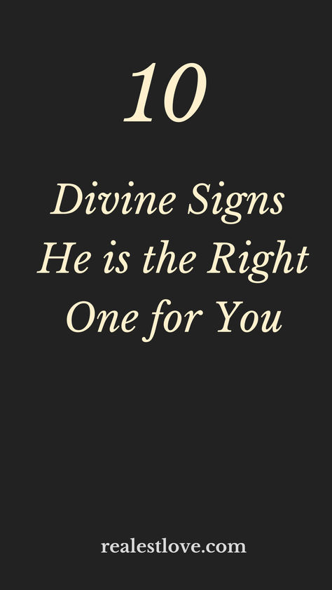 Looking for confirmation that he's the one for you? Discover the 10 divine signs that reveal God's guidance in your relationship. If you're seeking faith-based wisdom on whether your love is meant to be, this list will give you the clarity and peace of mind you need. Click to explore these spiritual signs and find out if he's your forever partner. Godly Dating Quotes Relationships, God Quotes Relationships, Divine Partner, Godly Relationship Advice, Spiritual Signs, God Centered Relationship, He Is The One, Communication Tips, Godly Dating