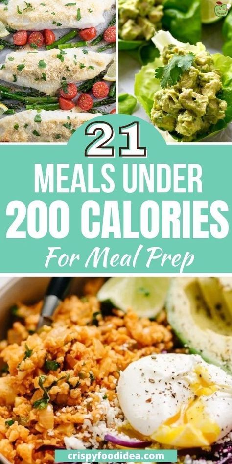 Recipes Under 200 Calories Meals, 200 Calorie Lunch, Recipes Under 200 Calories, Meals Under 200 Calories, 200 Calories Recipes, Meals Under 400 Calories, Dinners Under 500 Calories, Salmon Meal Prep, 400 Calorie Meals