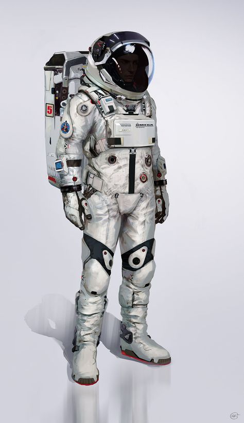 ArtStation - Spacesuit Final, Jose Afonso "eSkwaad" Astronaut Space Suit, Astronaut Suit, Astronauts In Space, Space Suit, Space Nasa, Science Fiction Art, Space Opera, Space Travel, Suit Designs