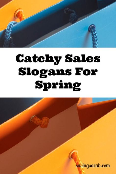 These Catchy Sales Slogans will help pull in the customers this spring. Also, check out list of seasonal holidays and specials days for more inspiration. #salesslogans #salestips #marketingtips Spring Campaign Advertising, Sales Phrases, Spring Advertising, Sales Slogans, Summer Slogans, Fashion Slogans, World Laughter Day, Laughter Day, Sales Quotes