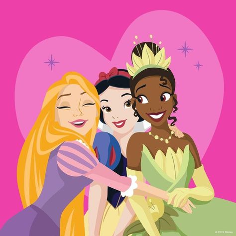 #disney #disneyprincess #princess #princesa #blancanieves #snowwhite #snowwhiteandthesevendwarfs #blancanievesylossieteenanos #tiana #laprincesayelsapo #theprincessandthefrog #rapunzel #enrredados #tangled #diadesanvalentin #valentinesday #loveday #love #amor Disney Princess Together, Disney Princess Wallpaper Iphone, Disney Princesses Together, Disney Princess Printables, Cute Toothless, Tiana And Naveen, The Disney Princesses, Walt Disney Princesses, Princesa Tiana