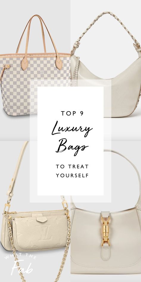 Find here the 9 best luxury bags to invest in, a must-have in your collection closet! I included some of the best luxury bag brands, such as Louis Vuitton, Gucci, YSL and Bottega Veneta. For every bag, I described why I love it, if it’s worth it, and the best outfit for it. I chose neutral and classic colors that include beige, black, white and pale pink. Some of them are vegan and others are leather bags. Be ready for your next treat yourself purchase! Off White Bag Outfit, White Bag Outfit, Fall Fashion Work, Spring Fashion Work, Luxury Bag Brands, Off White Bag, Bottega Veneta Jodie, Casual Fall Fashion, Purse Outfit