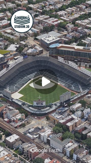 Stadium.3D on Instagram: "Nestled in Chicago's Lakeview neighborhood, Wrigley Field stands as a historic symbol of baseball's timeless appeal.   Originally built as Weeghman Park in 1914 for the Chicago Whales, it was renamed Wrigley Field in 1927 after chewing gum mogul William Wrigley Jr., the owner of the Cubs.   With a seating capacity of around 41,000, Wrigley Field has been the beloved home of the Chicago Cubs since 1916.   Under the ownership of the Ricketts family since 2009, it has undergone numerous renovations while retaining its iconic features, like the ivy-covered outfield walls and hand-operated scoreboard. As a National Historic Landmark, Wrigley Field continues to enchant fans with its timeless charm and storied history.  #Chicago #Cubs #Cubbies #MLB #Wrigley #CodyBellinge Wrigley Field, Chewing Gum, Cubbies, Lake View, Chicago Cubs, The Neighbourhood, Chicago, Baseball, Sports