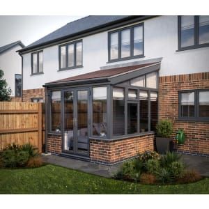 Modern Conservatory Extension, Edwardian Conservatory, Small Conservatory, Small House Extensions, Lean To Conservatory, Modern Conservatory, Warm Roof, Conservatory Extension, Victorian Conservatory