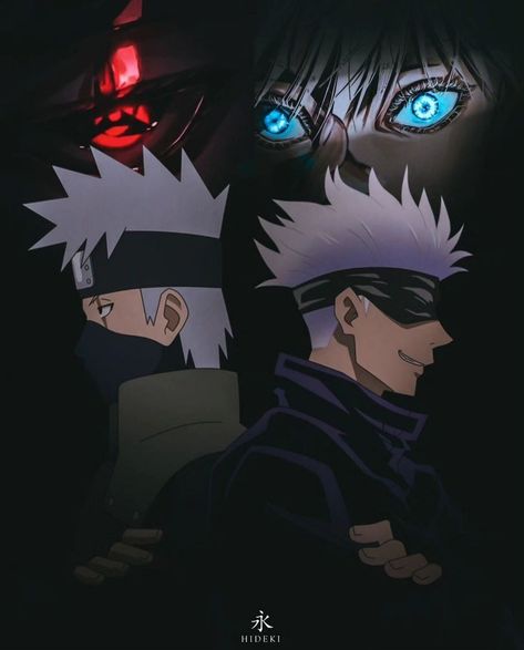 Gojo And Kakashi, Anime English, Anime Picture Hd, Anime Photo Profile Dark, Naruto And Sasuke Wallpaper, Recent Anime, Naruto Fan Art, Anime Shadow, Naruto Funny