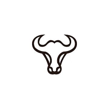 Graham Locke | 📖: Bull by Deborah Bladon Minimalist Bull Tattoo, Bull Tattoo Simple, Bull Drawing Simple, Small Bull Tattoos, Spanish Bull Tattoo, Bull Horn Tattoo, Bull Head Tattoo, Bull Tattoo Feminine, Toro Logo