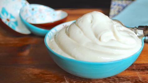 Vanilla Frosting Surprise (Healthy Secret Ingredient) | In Good Flavor | Great Recipes | Great Taste Healthy Frosting, Wonton Chips, Make Sour Cream, Shrimp Wonton, Wonton Recipes, Dessert Items, Easy Puff Pastry, How To Make Frosting, Unflavored Gelatin