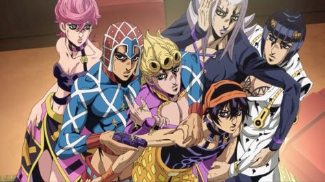 Group Poses, Unique Wallpaper, Wallpaper Decor, Stunning Wallpapers, Jojo Bizzare Adventure, Jojo Bizarre, Jojo's Bizarre Adventure, Season 4, Anime Wallpaper